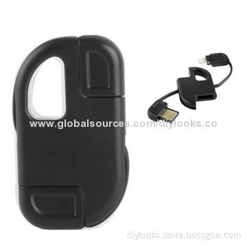 Refurbished Portable Mini Fold USB Charger/Data Transfer Cable for iPhone 5 iPad 4/iPad Mini